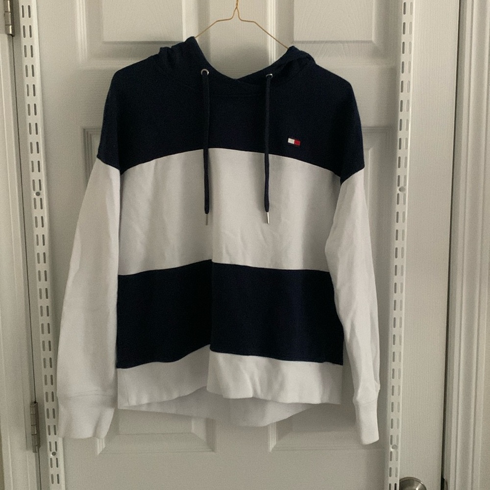 Tommy Hilfiger striped hoodie size M